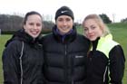 Aiveen Fox, Rosie Smith and Chloe Price  winners of the 2013 Durham Cathedral Relays senior womens race.